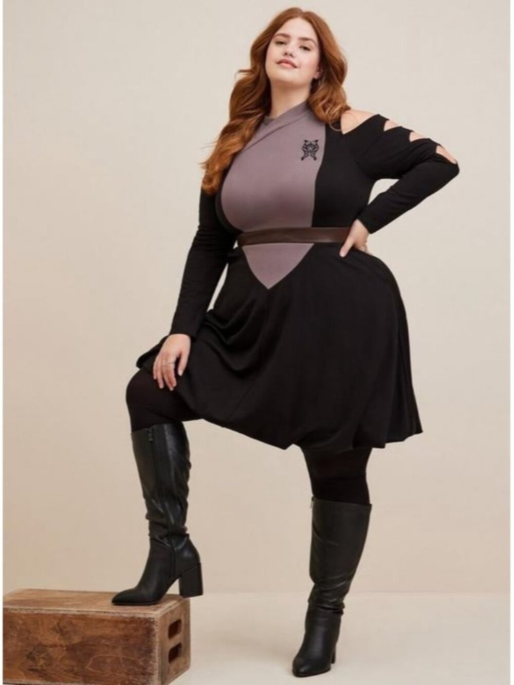 Torrid Star Wars Ahsoka Tano The Mandalorian Costume Dress Size 1x